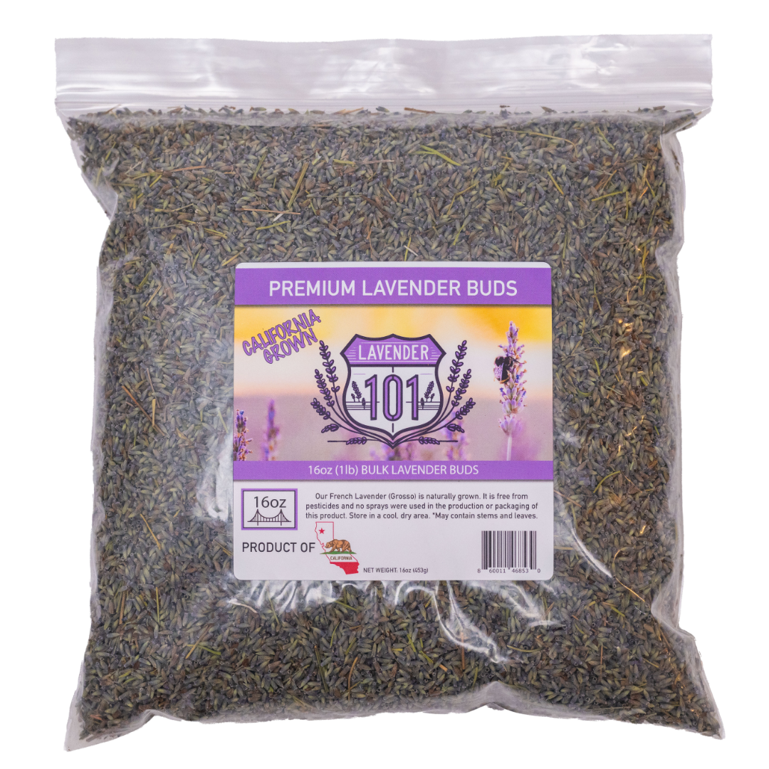 Premium Bulk Lavender Buds (1 lb.)