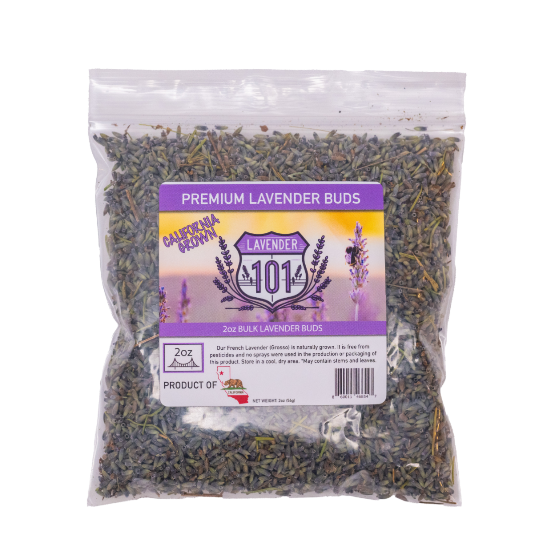 Premium Bulk Lavender Buds (2oz)