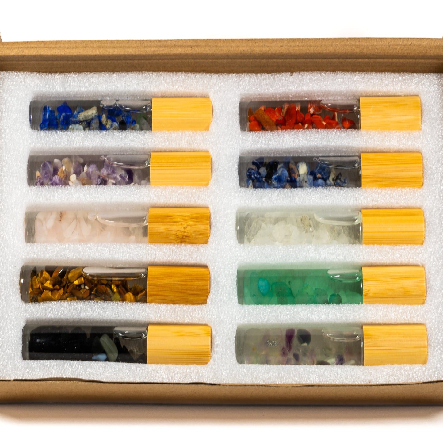 Lavender Roller With Healing Stones 10 pack