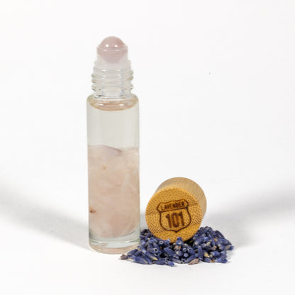 Rose Quartz Lavender Roller