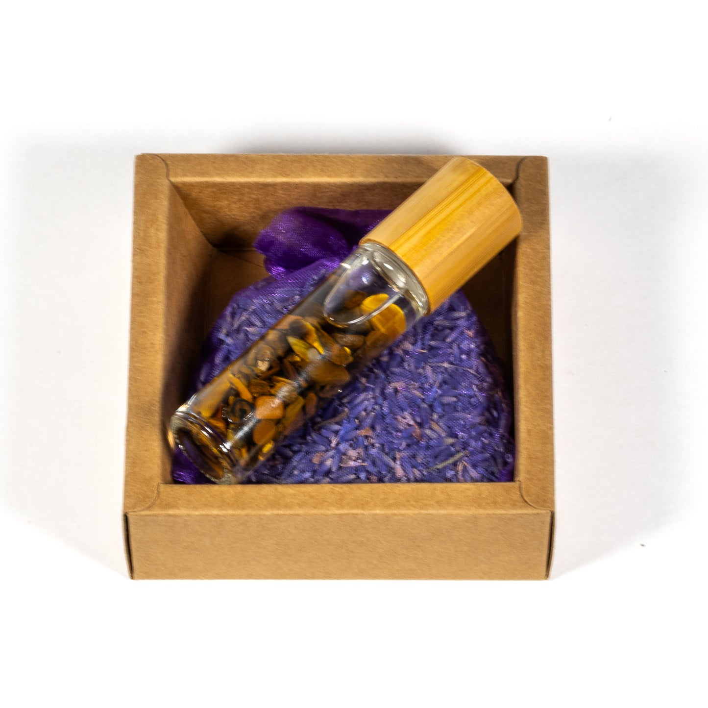 Tiger's Eye Lavender Roller