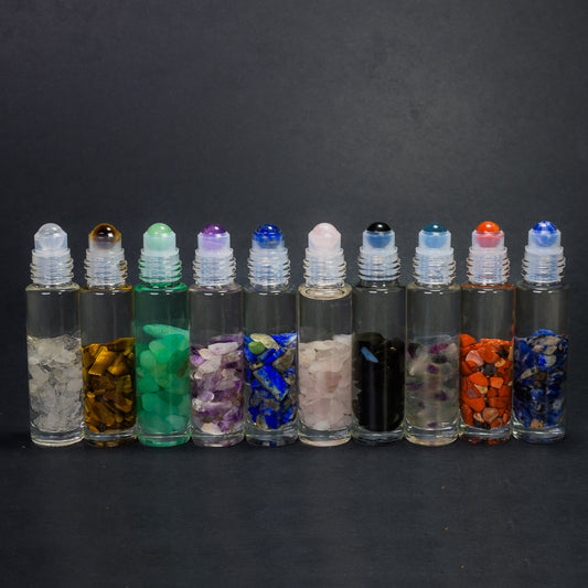 Lavender Roller With Healing Stones 10 pack