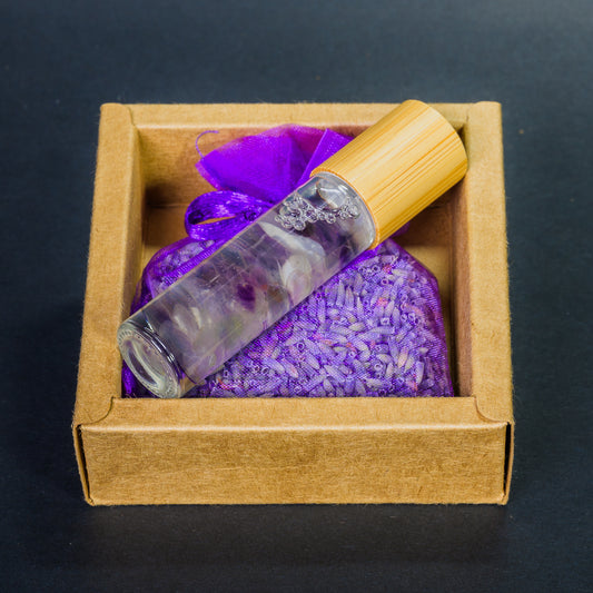 Fluorite Lavender Roller